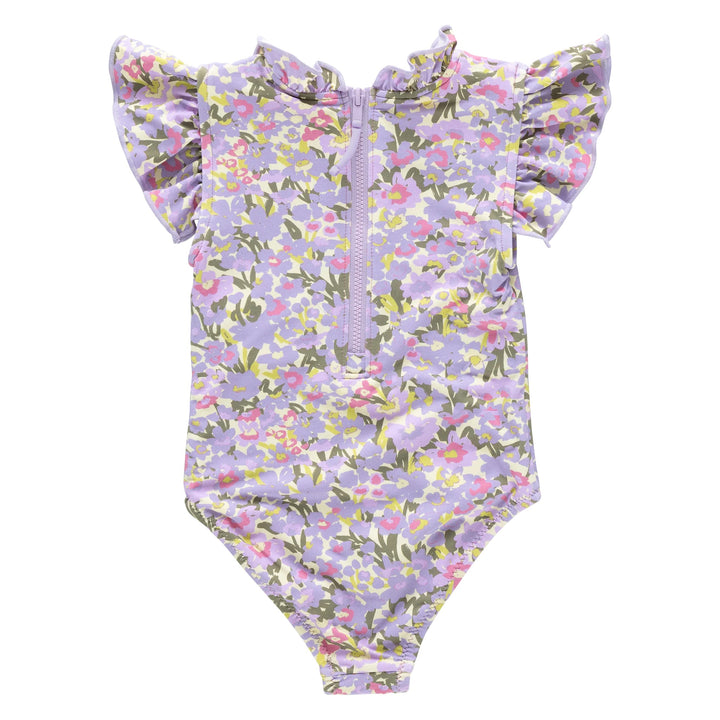 PINK CHICKEN Jennifer Swim Suit Sketched Floral