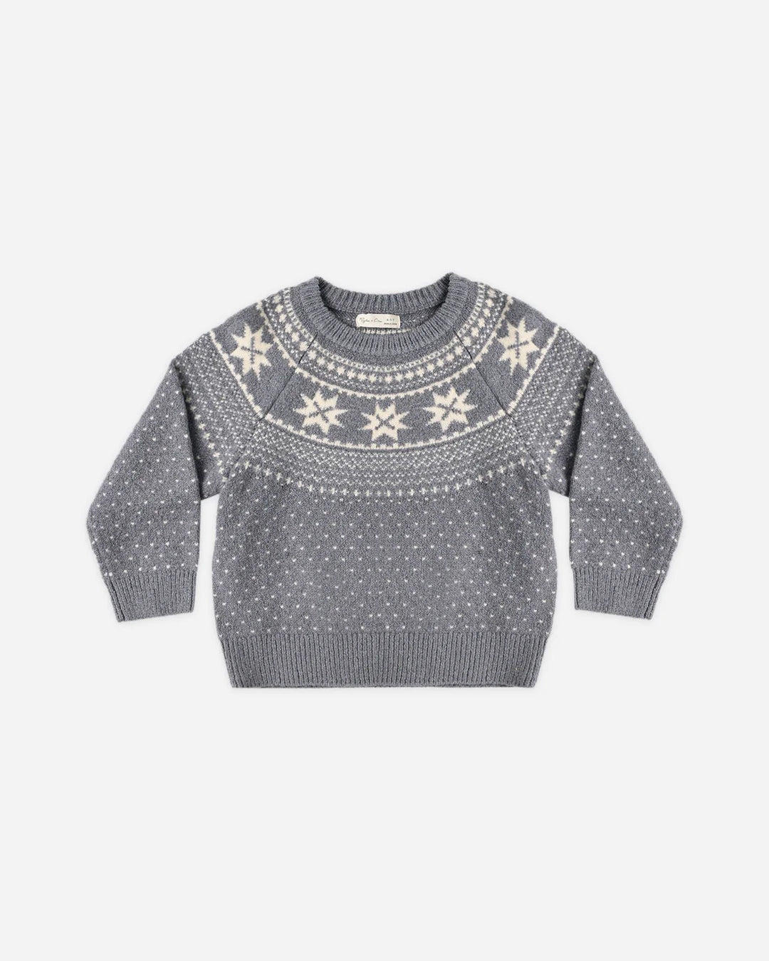 Fair Isle Sweater Slate