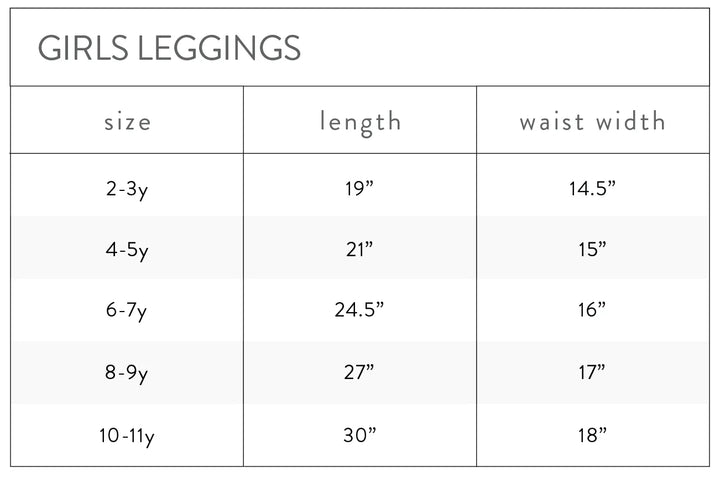 Natural Legging Ditsy