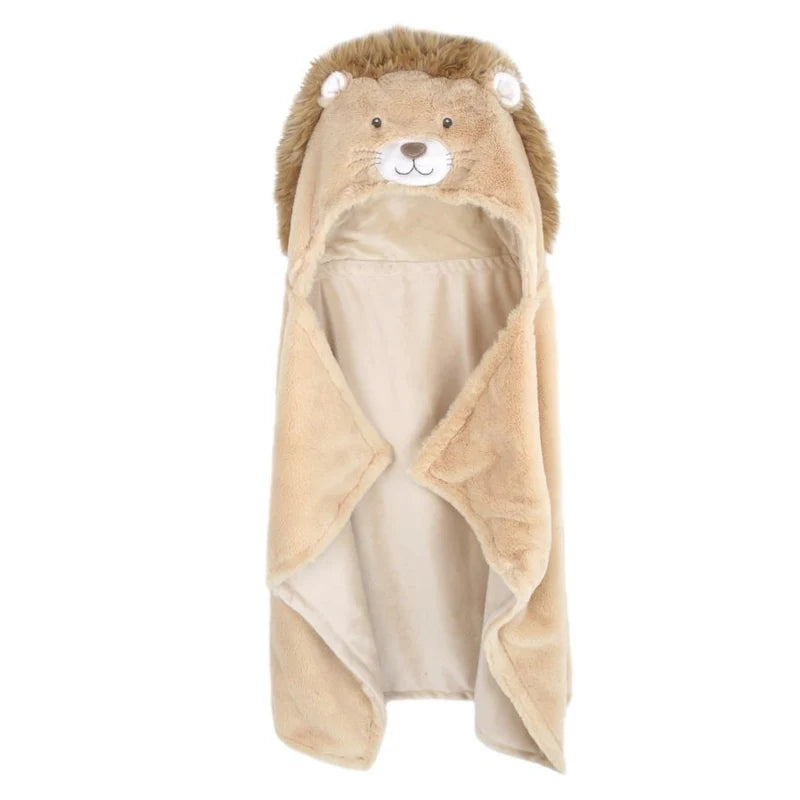 Goldie Lion Hooded Blanket
