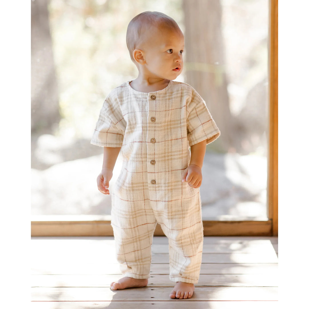 RYLEE + CRU Hayes Jumpsuit || Vintage Plaid