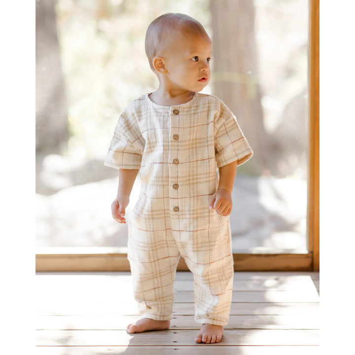 RYLEE + CRU Hayes Jumpsuit || Vintage Plaid