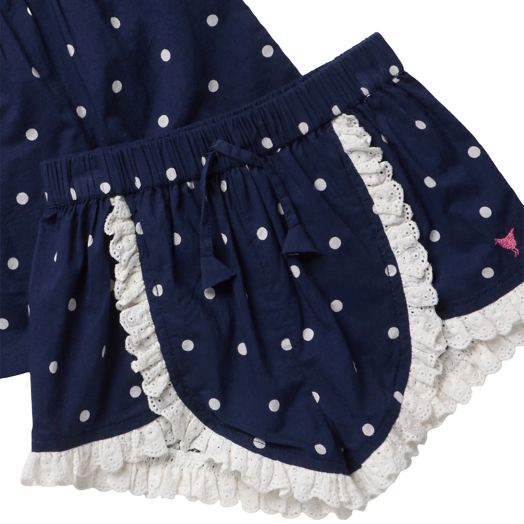 Millie 2pc Set • Navy Dots