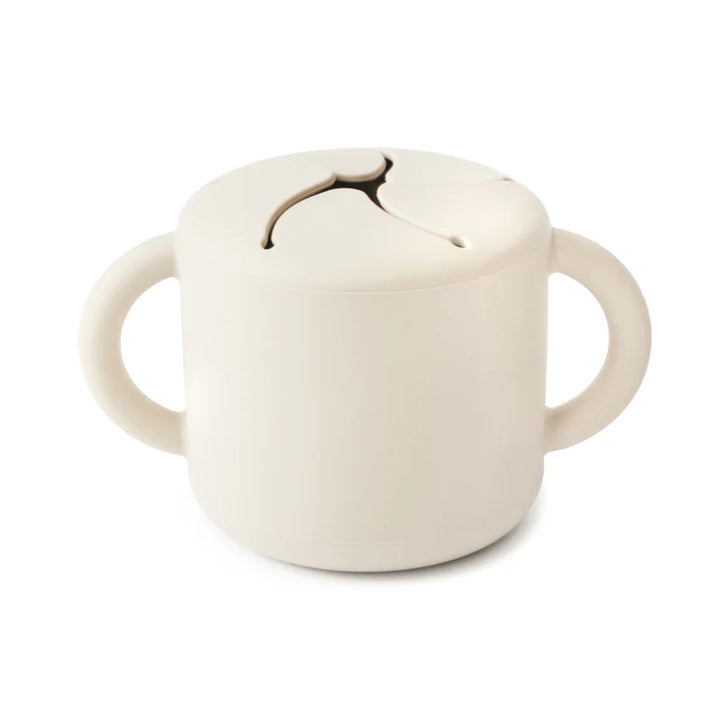 SNACK CUP W/ HANDLES ivory