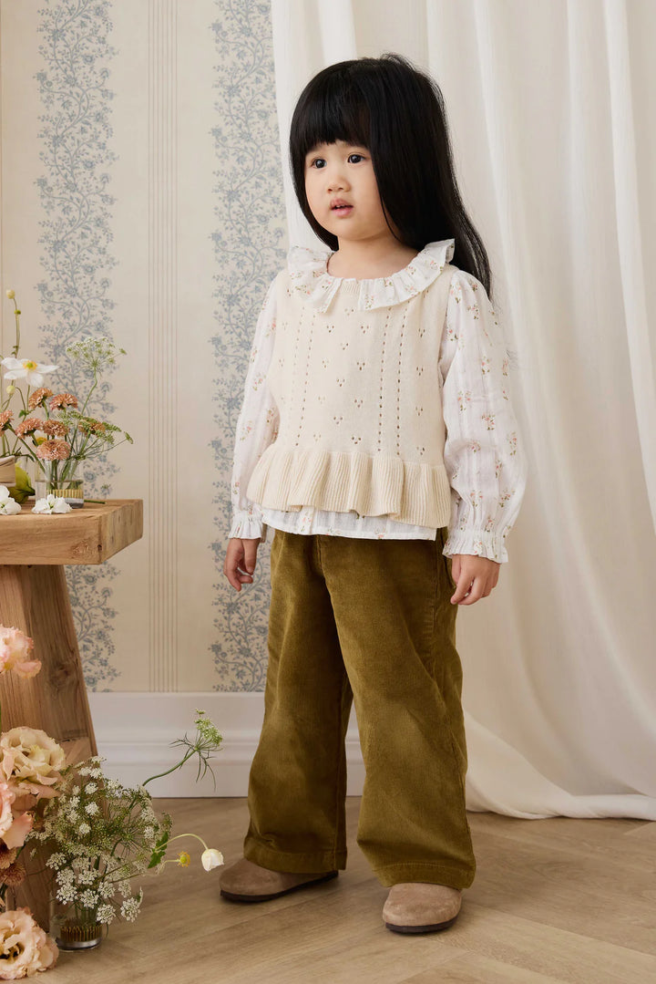 Organic Cotton Brynlee Top • Josepha Egret