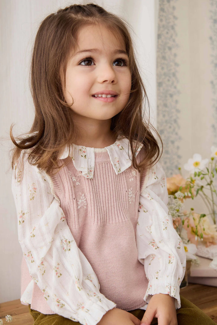 Abbie Knit Sweetpea Marle Top