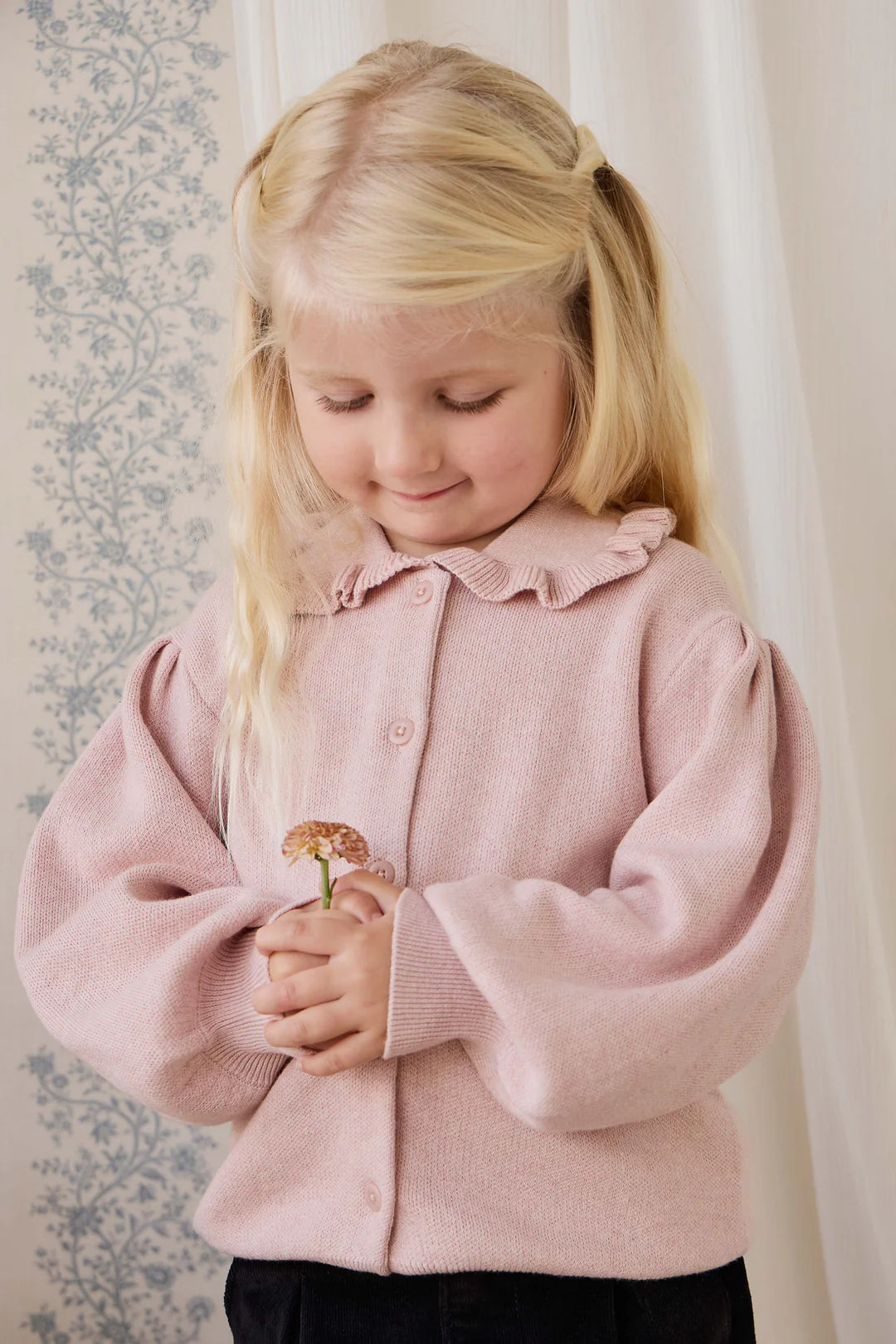 Bonnie Knitted Cardigan Peachy Keen Marle