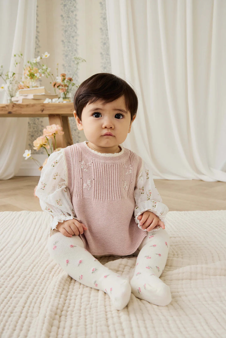 Abbie Knit Sweetpea Marle Top