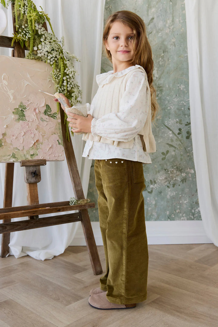 Astra Chrysanthemum Corduroy Pant
