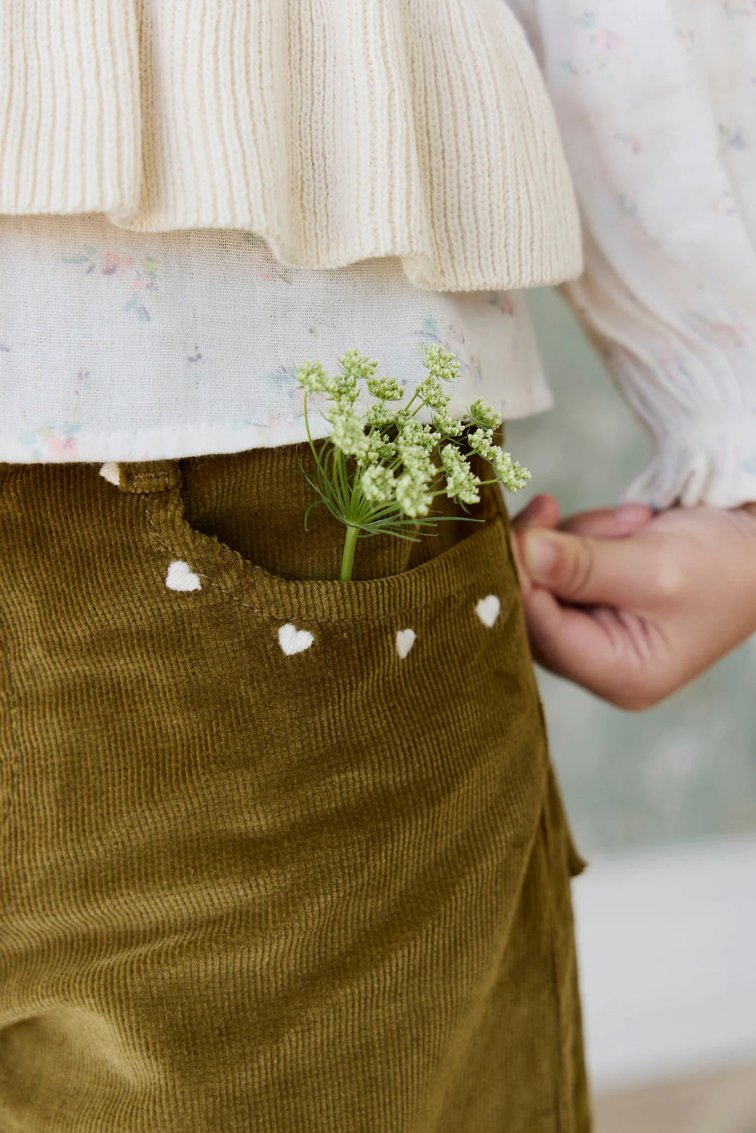 Astra Chrysanthemum Corduroy Pant