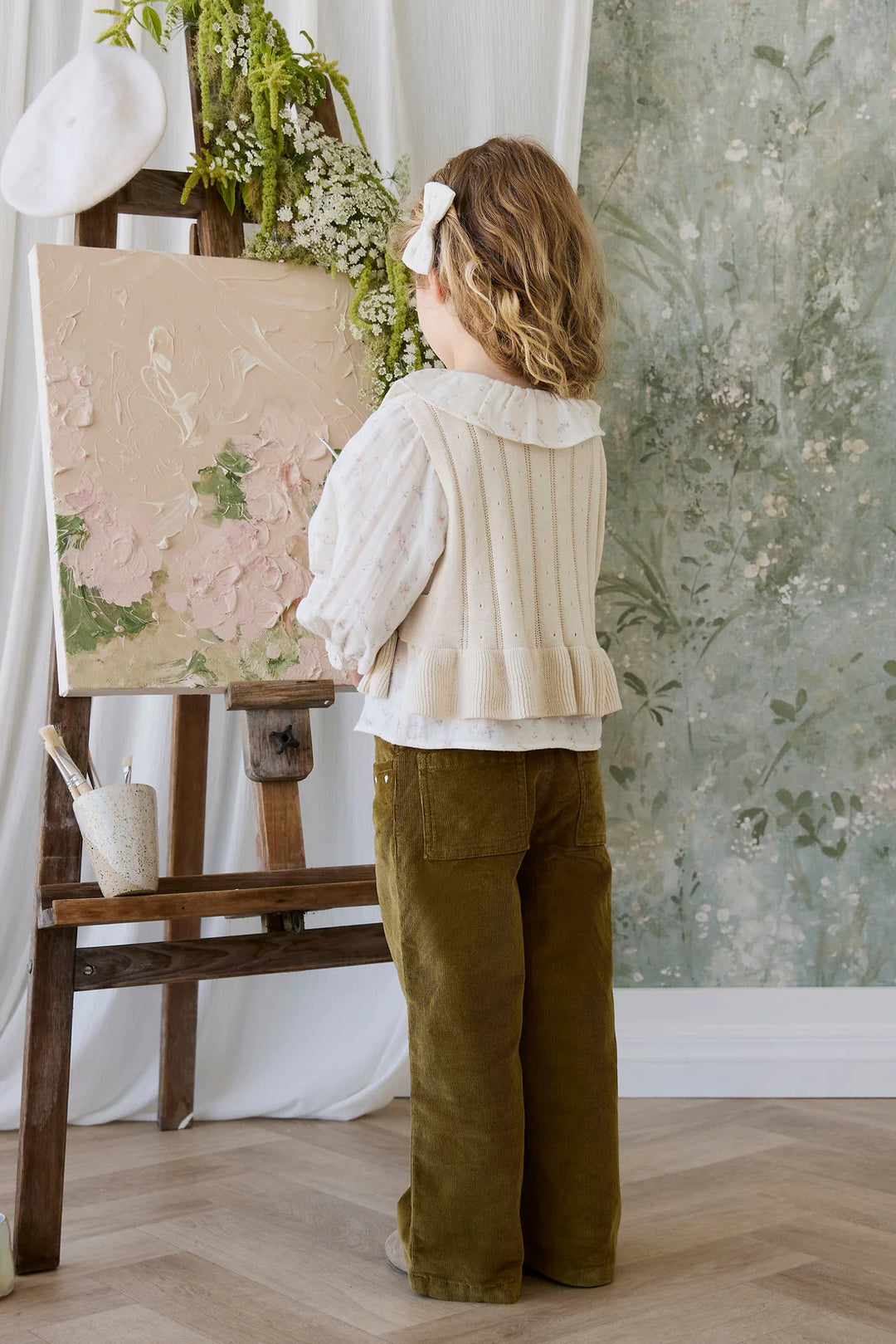 Astra Chrysanthemum Corduroy Pant