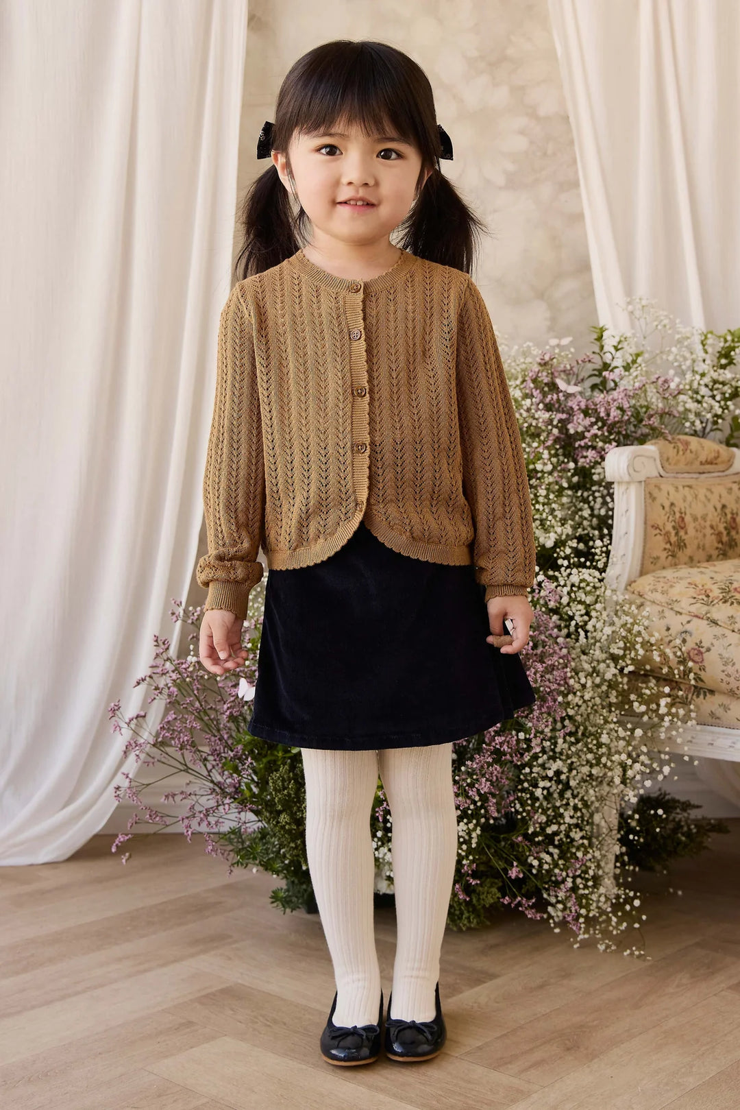 Maxine Knitted Cardigan Antique Bronze