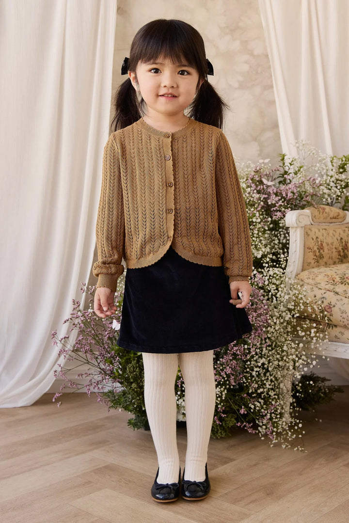 Maxine Knitted Cardigan Antique Bronze