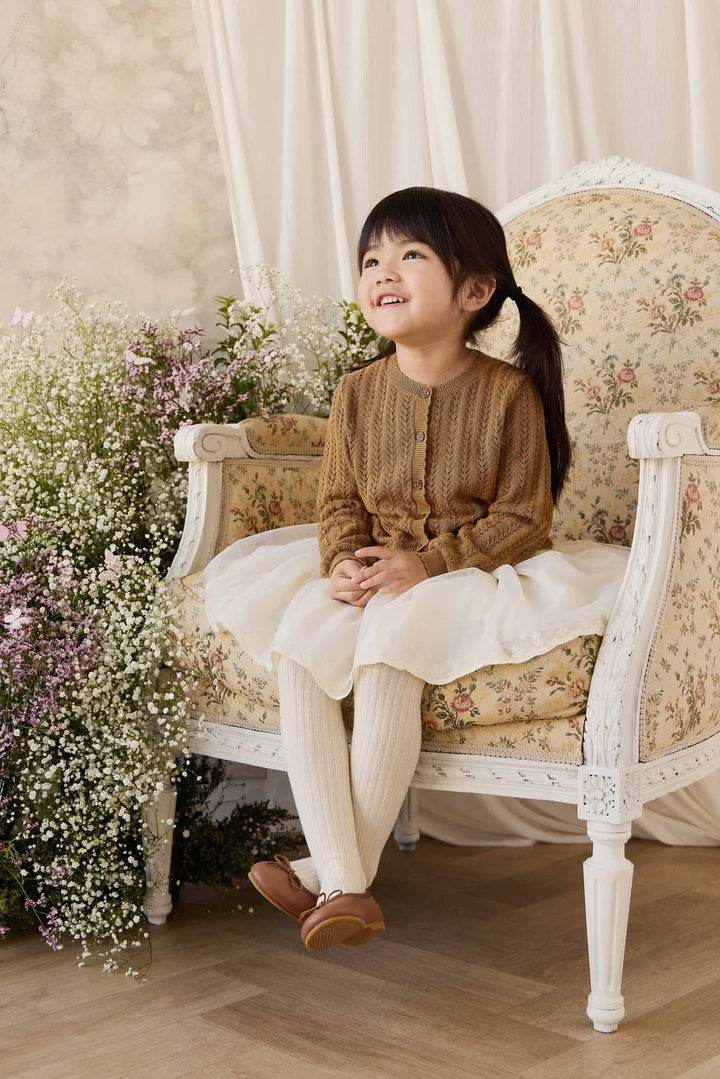 Maxine Knitted Cardigan Antique Bronze