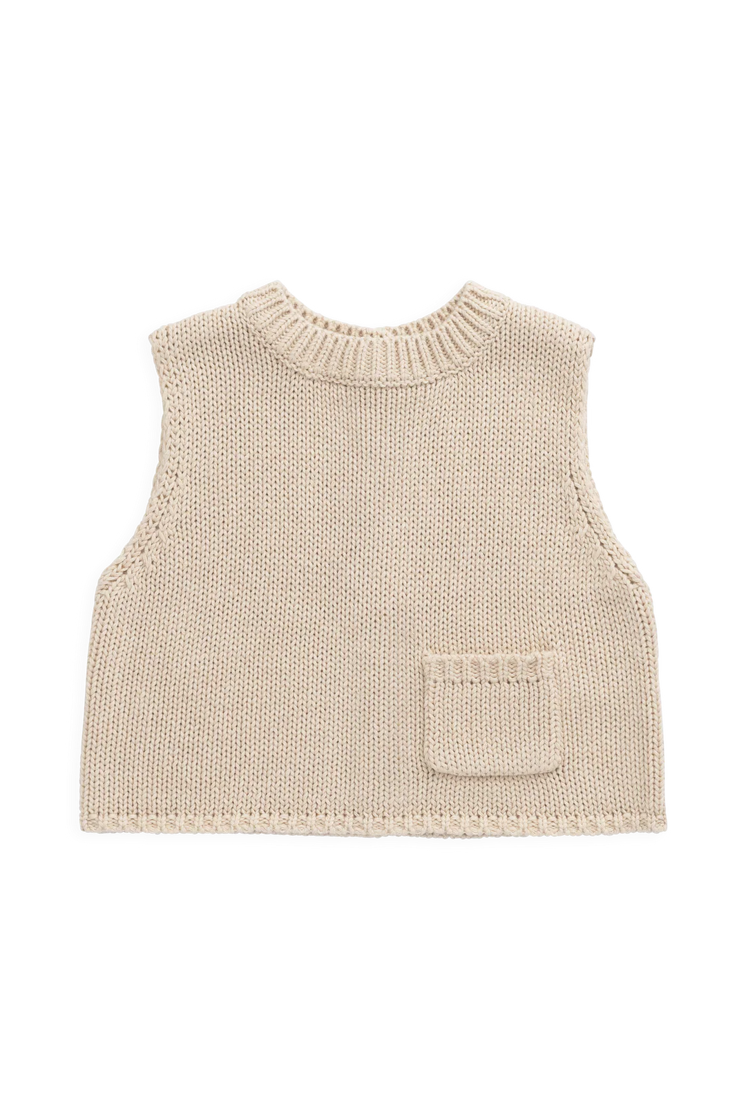 Drew Vintage Linen Knitted Vest