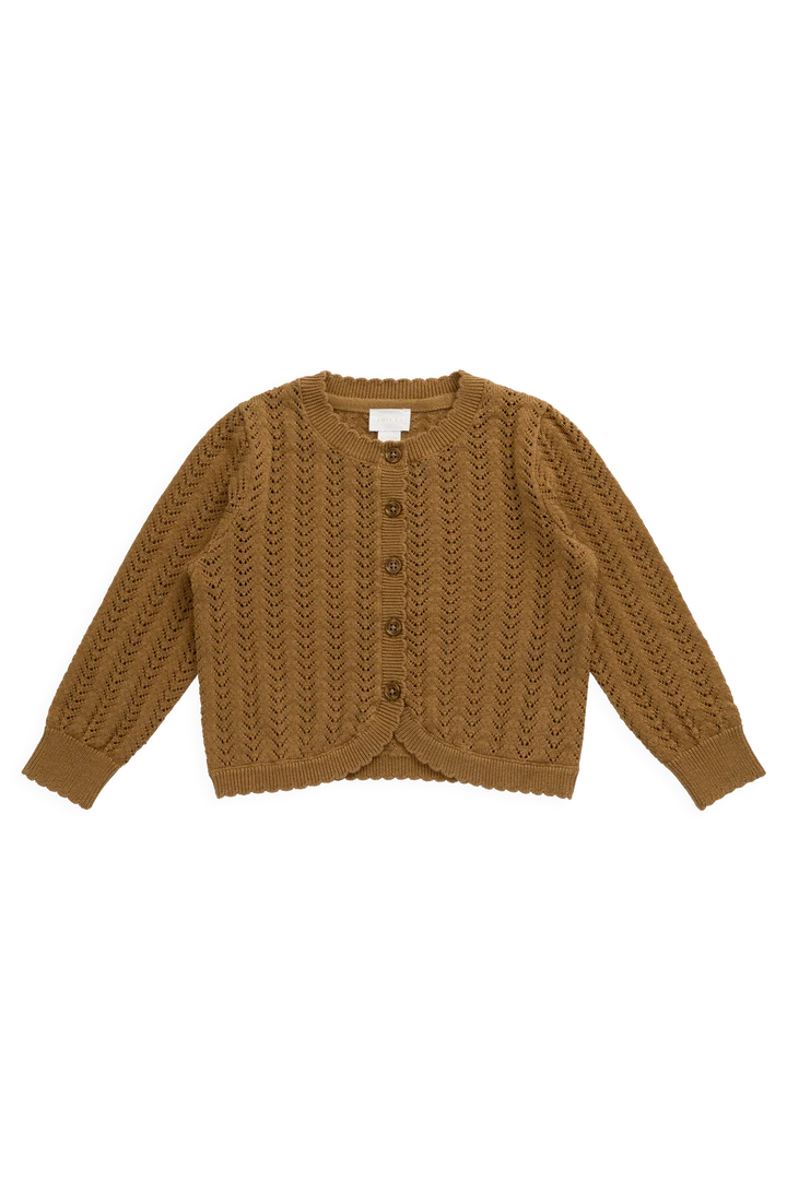 Maxine Knitted Cardigan Antique Bronze