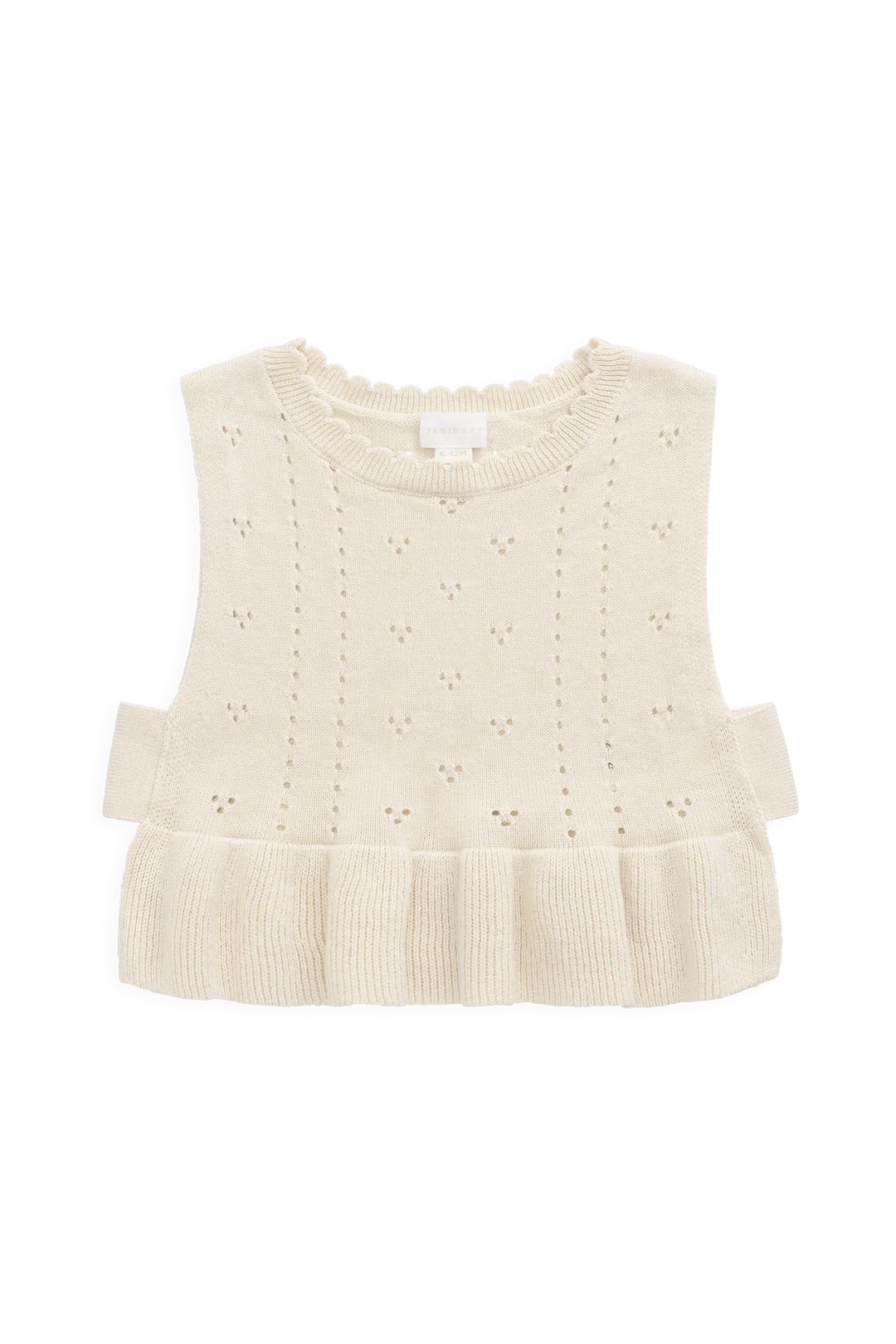 Erica Vanilla Knit Top