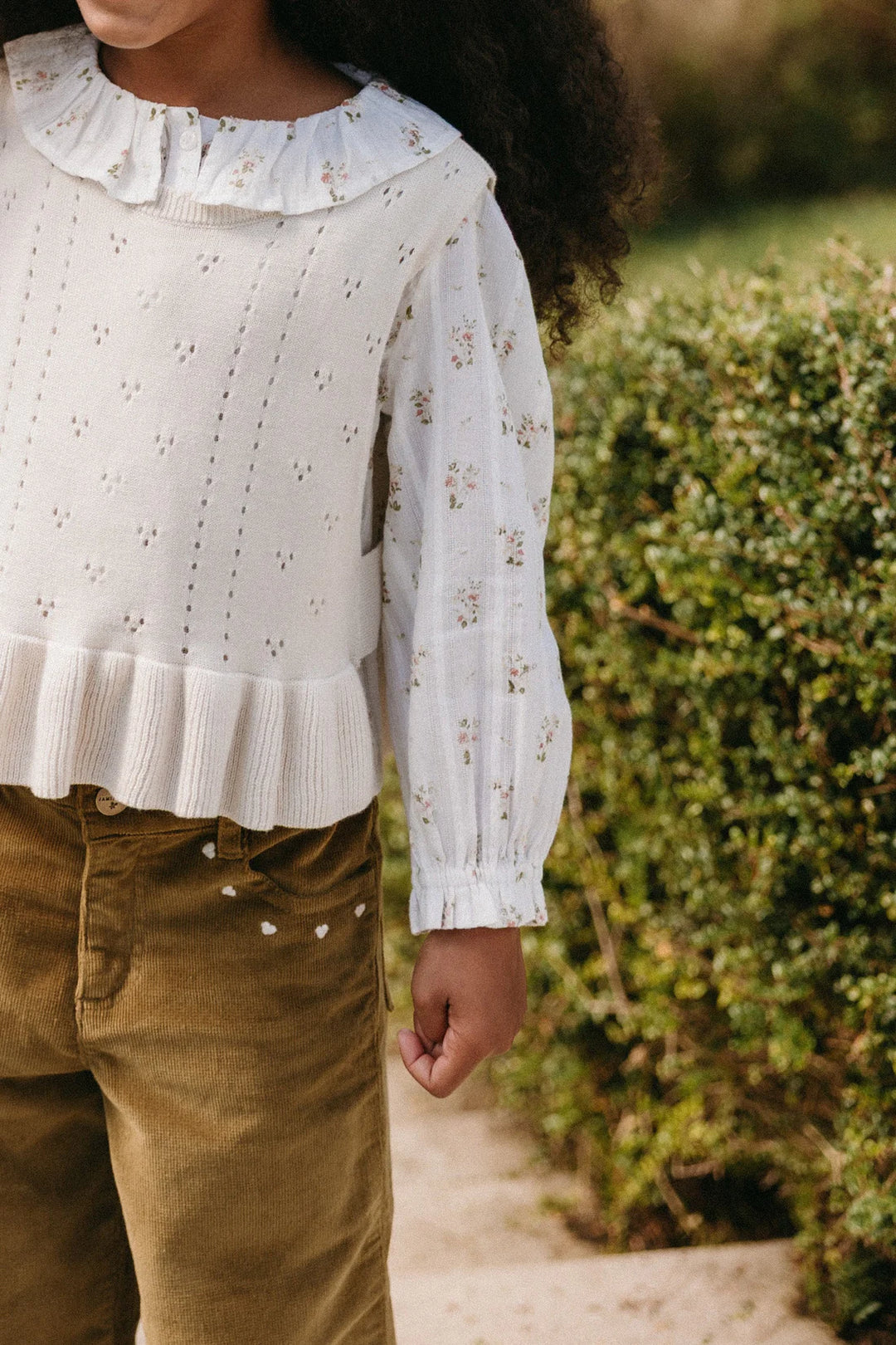 Organic Cotton Brynlee Top • Josepha Egret