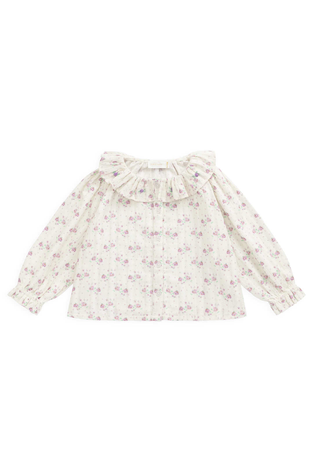 Organic Cotton Beatrice Top • Molly Lilac