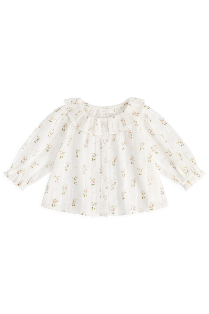 Organic Cotton Brynlee Top • Josepha Egret