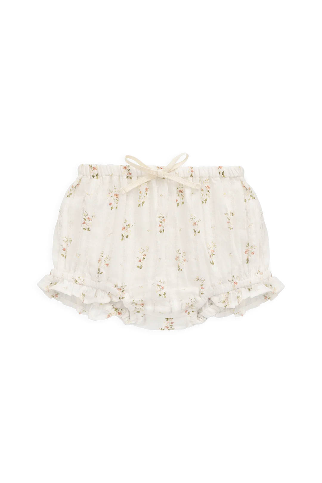 Josepha Egret Organic Frill Bloomer