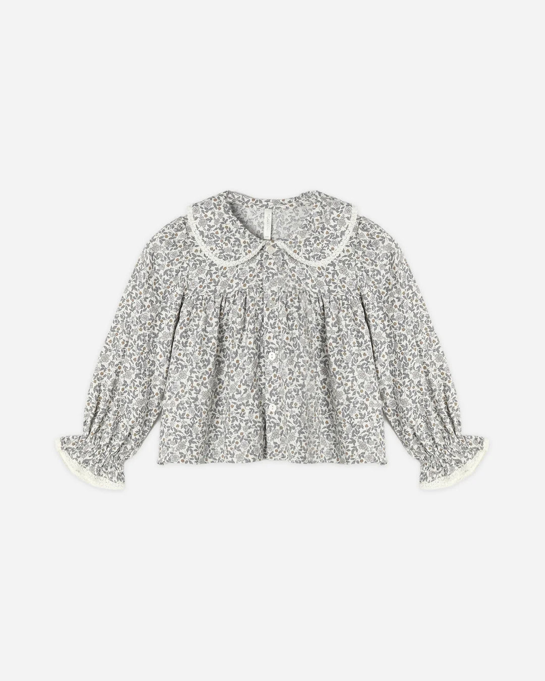 Kat Blouse Slate Floral