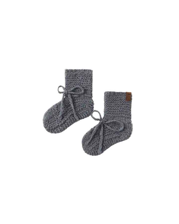 Knit Booties Midnight