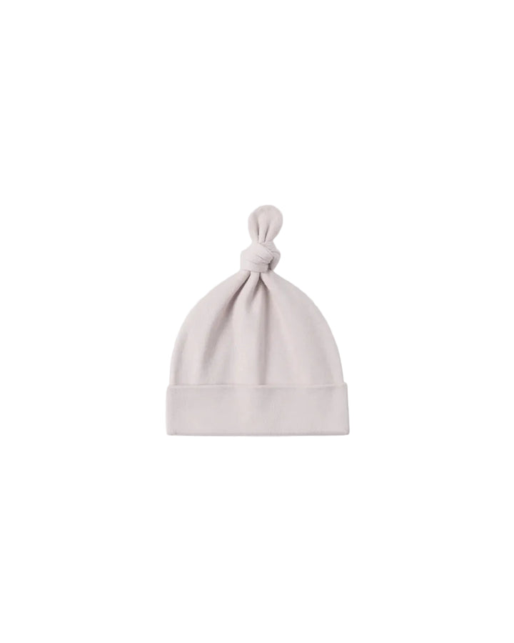 ORGANIC Knotted Baby Hat Lilac Mist