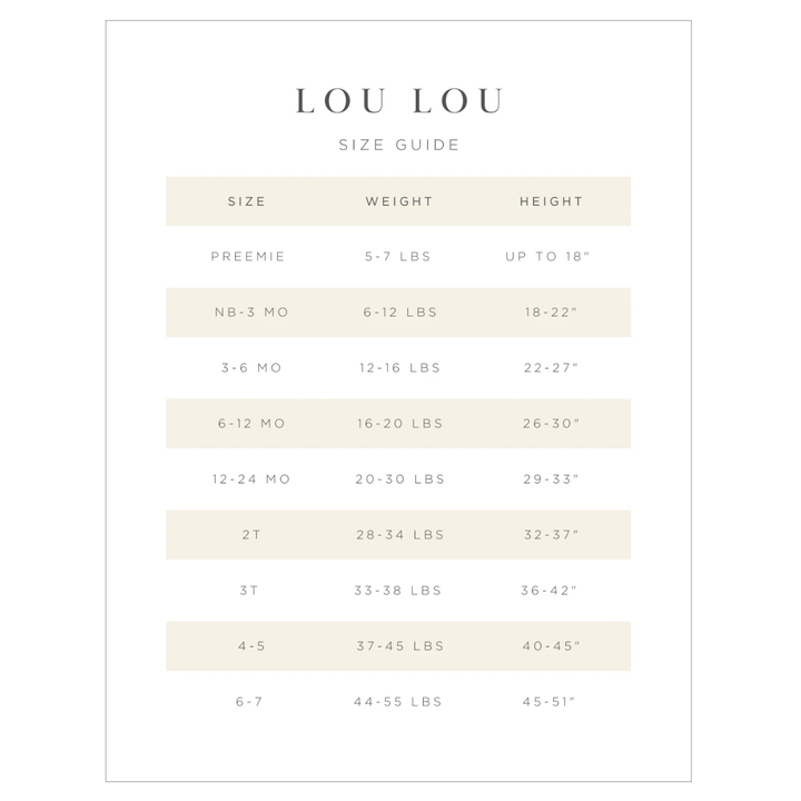 LOU LOU Zipper Footie • Miles