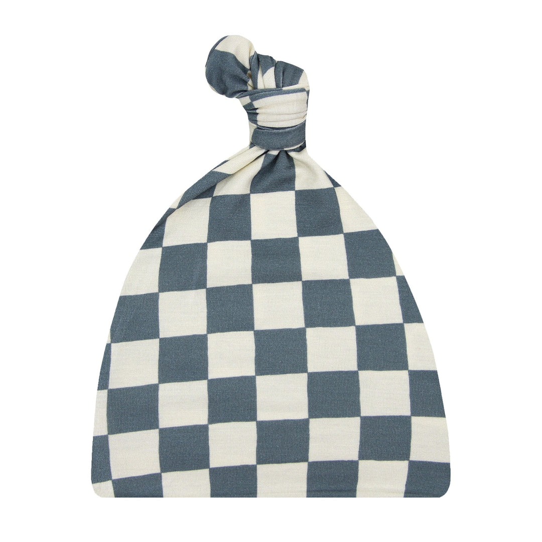 LOU LOU Plush Top Knot Hat • Miles