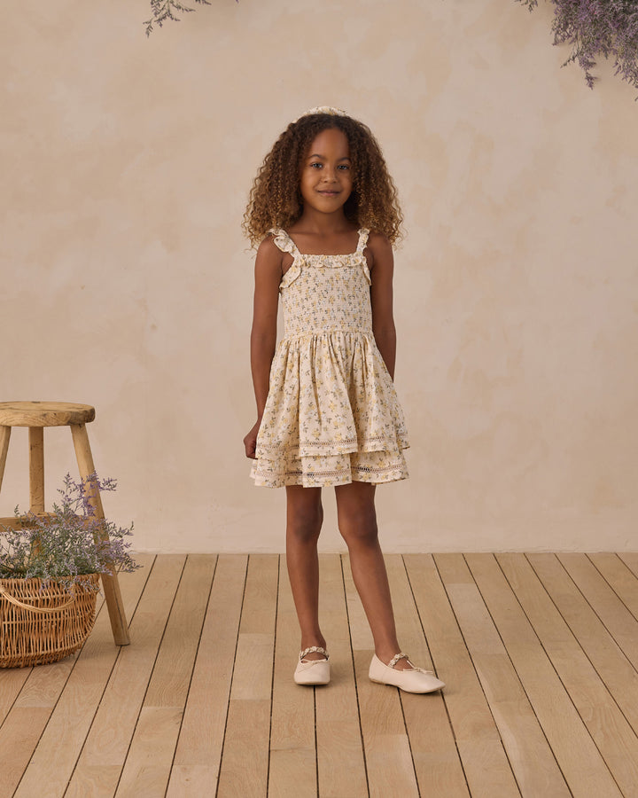 NORALEE Birdie Dress | Lemon Meadow