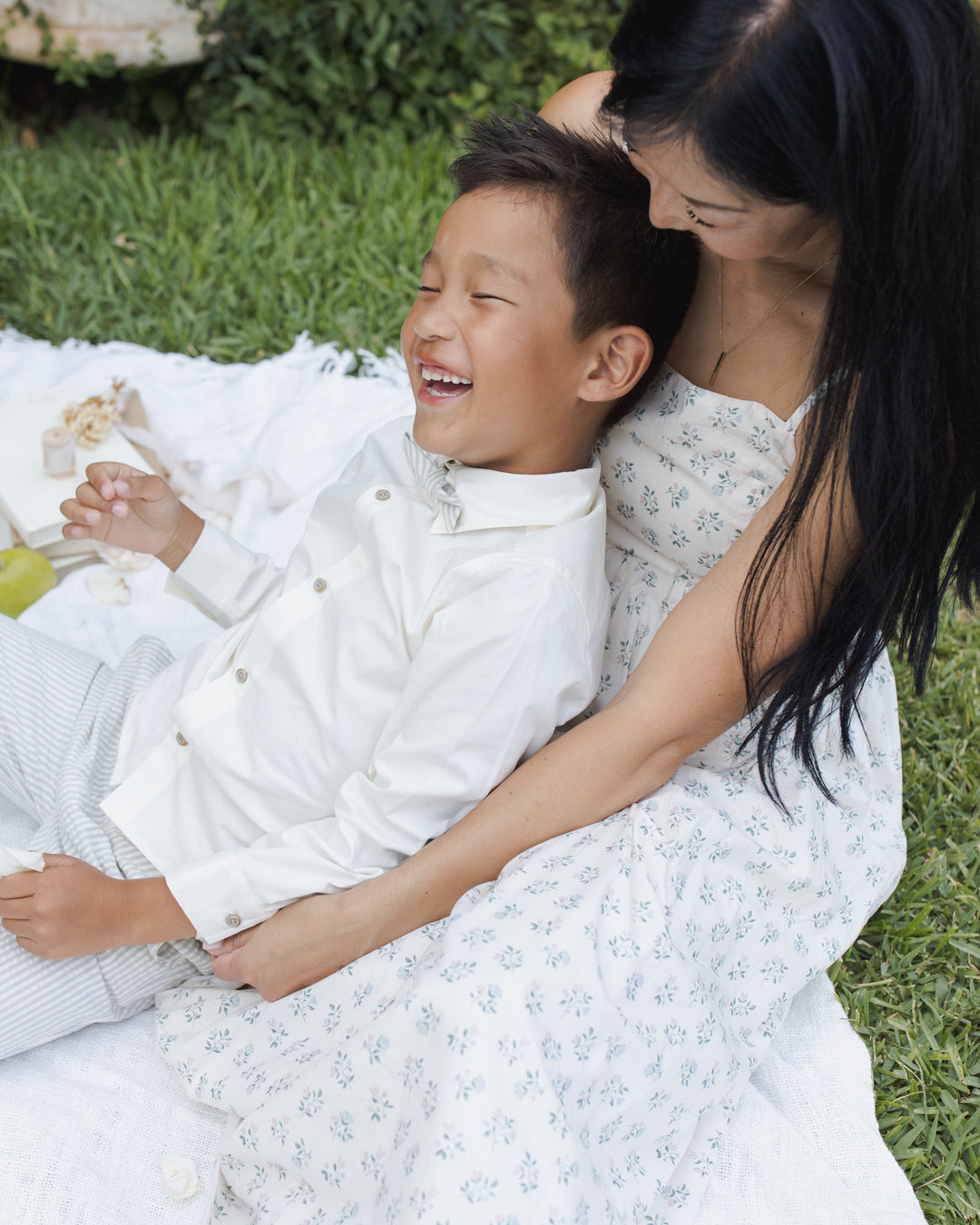 NORALEE Harrison Button Down | Ivory