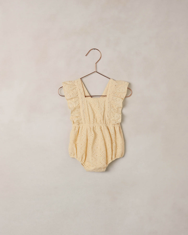 NORALEE Lucy Romper | Lemon