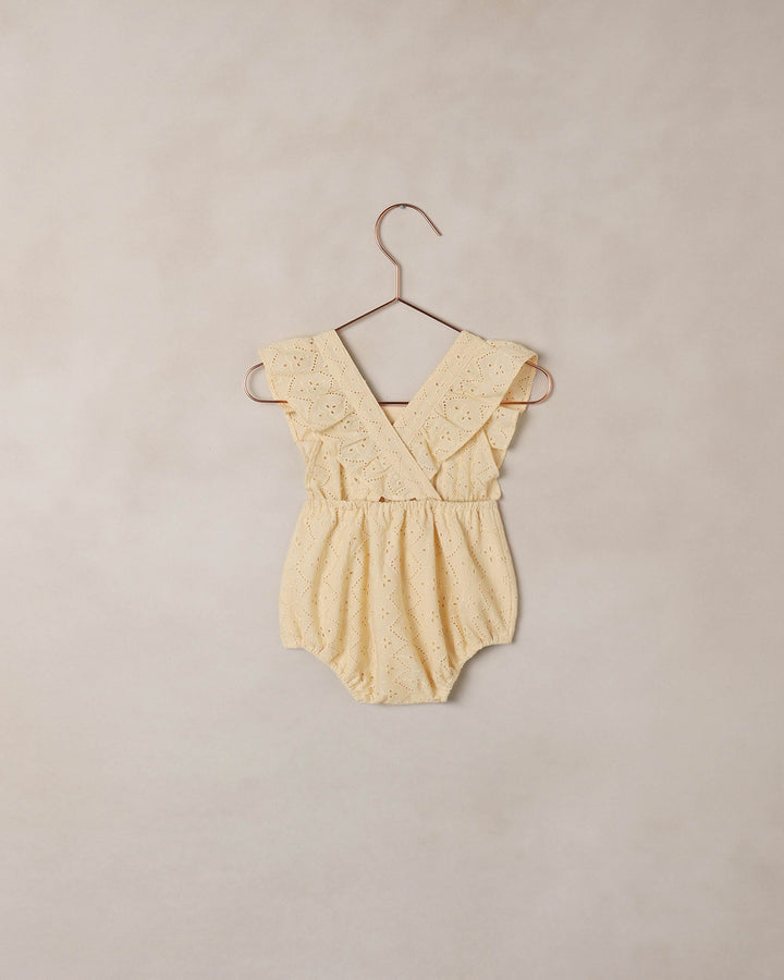 NORALEE Lucy Romper | Lemon
