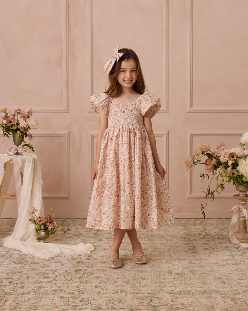 NORALEE(ノラリー) ドレス　DOLLY DRESS || BLOOM Noralee Womens Dolly Dress | Bloom | Marigold Modern Kids