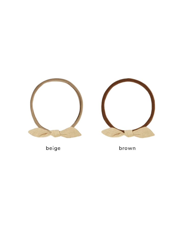 ORGANIC Little Knot Headband Butterscotch