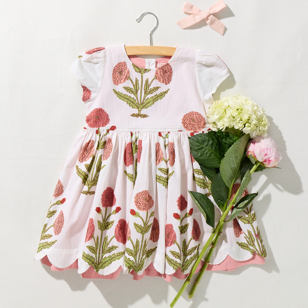 Marisol Dress Rose Dandelion