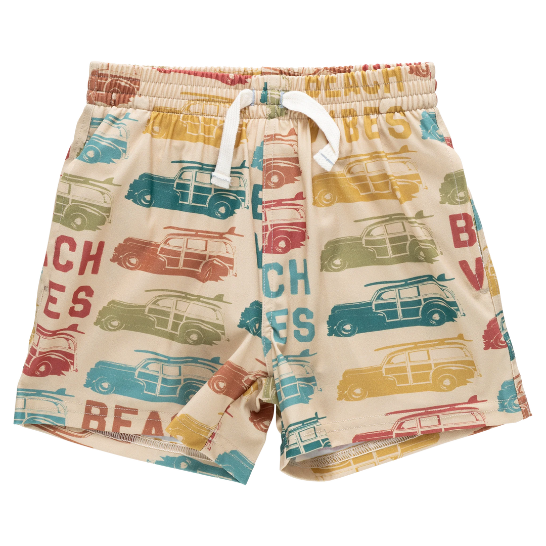 Swim Trunk in Beach Vibes