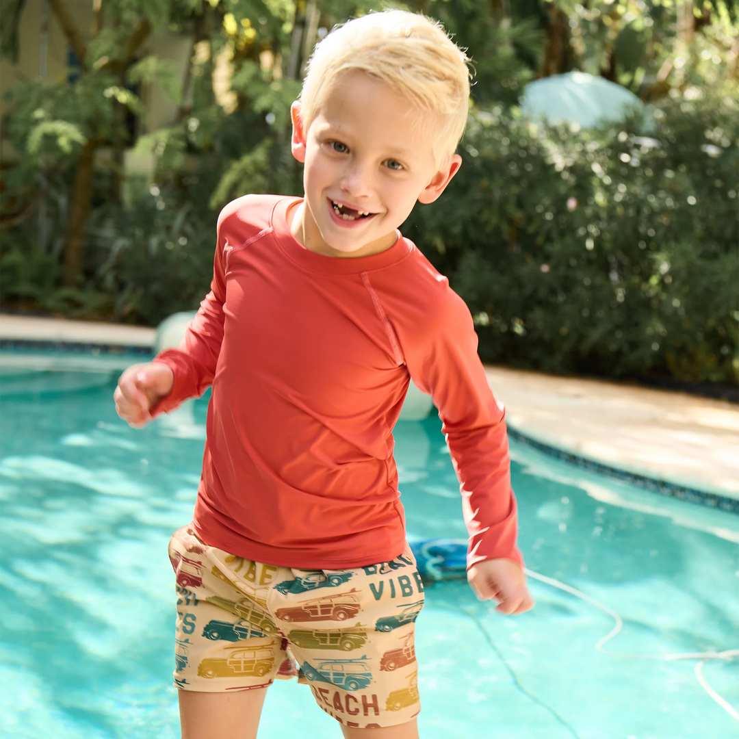 Swim Trunk in Beach Vibes