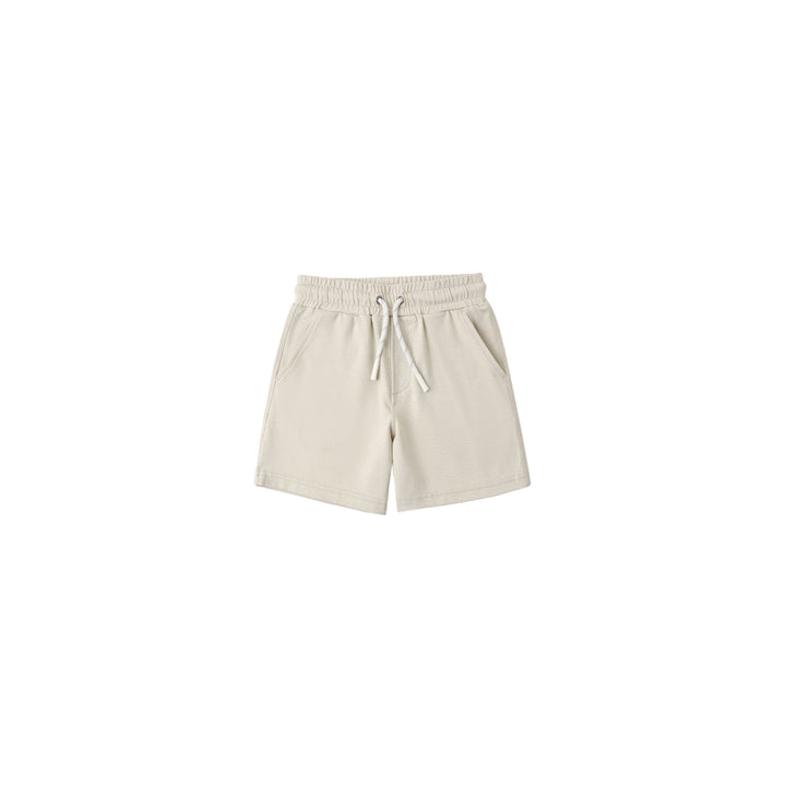 Oceanside Tech Short || Heathered Pebble