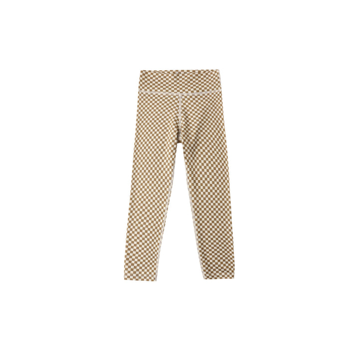 RYLEE + CRU Basic Legging || Ocre Check