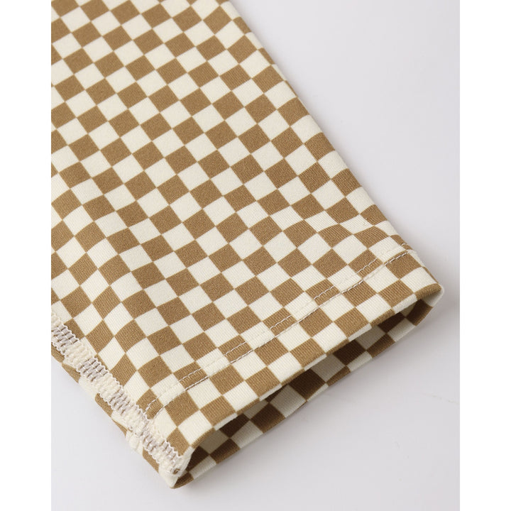 RYLEE + CRU Basic Legging || Ocre Check