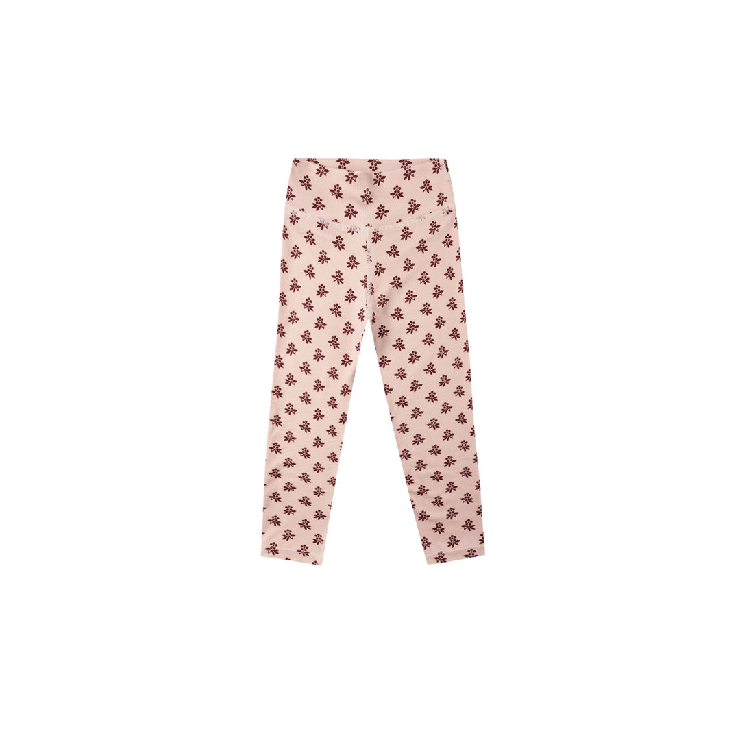 RYLEE + CRU Basic Legging || Blush Fleur