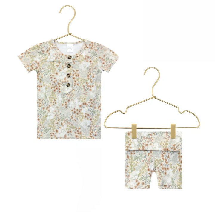 LOU LOU Shortie Set • Pearl