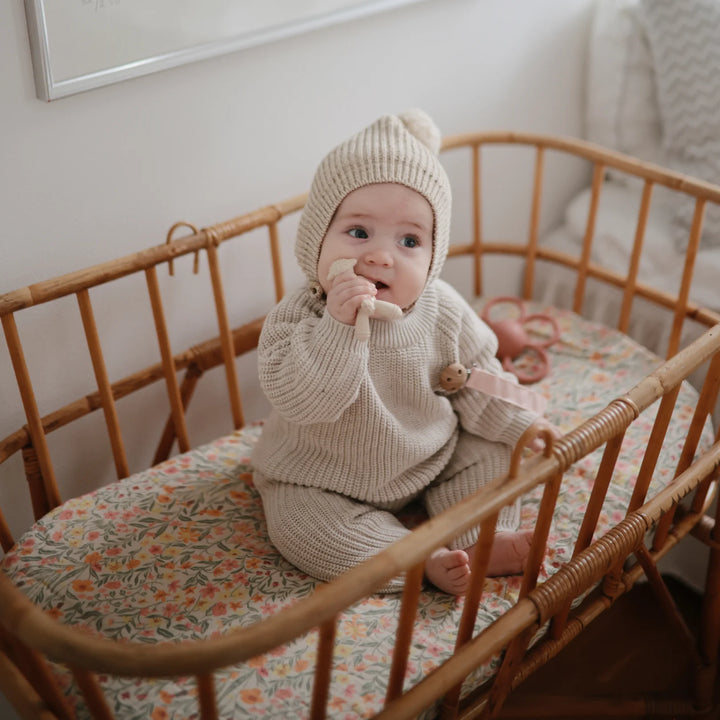 LAMB FIGURINE TEETHER natural