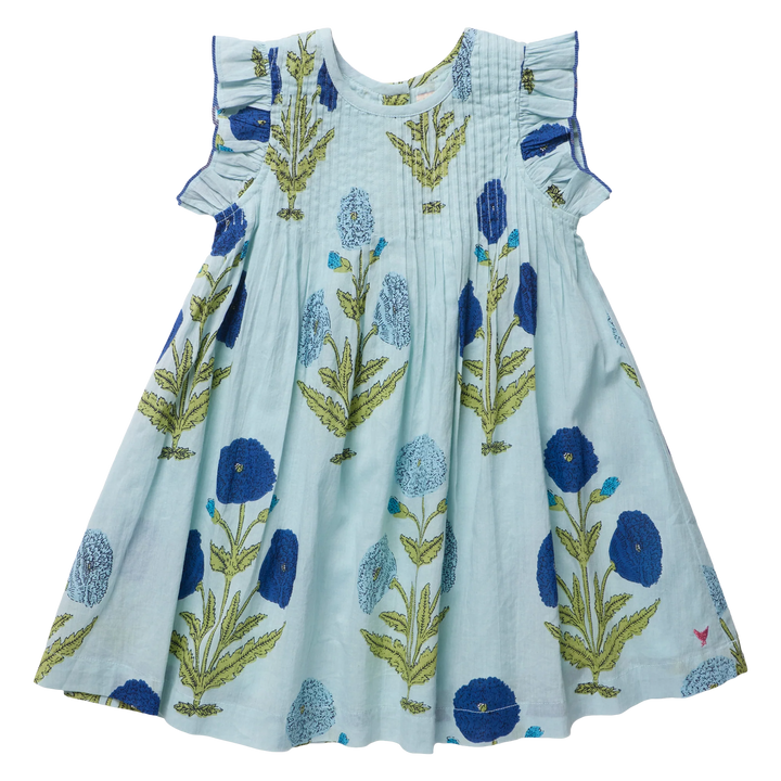 Jaipur Dress Blue Dandelion