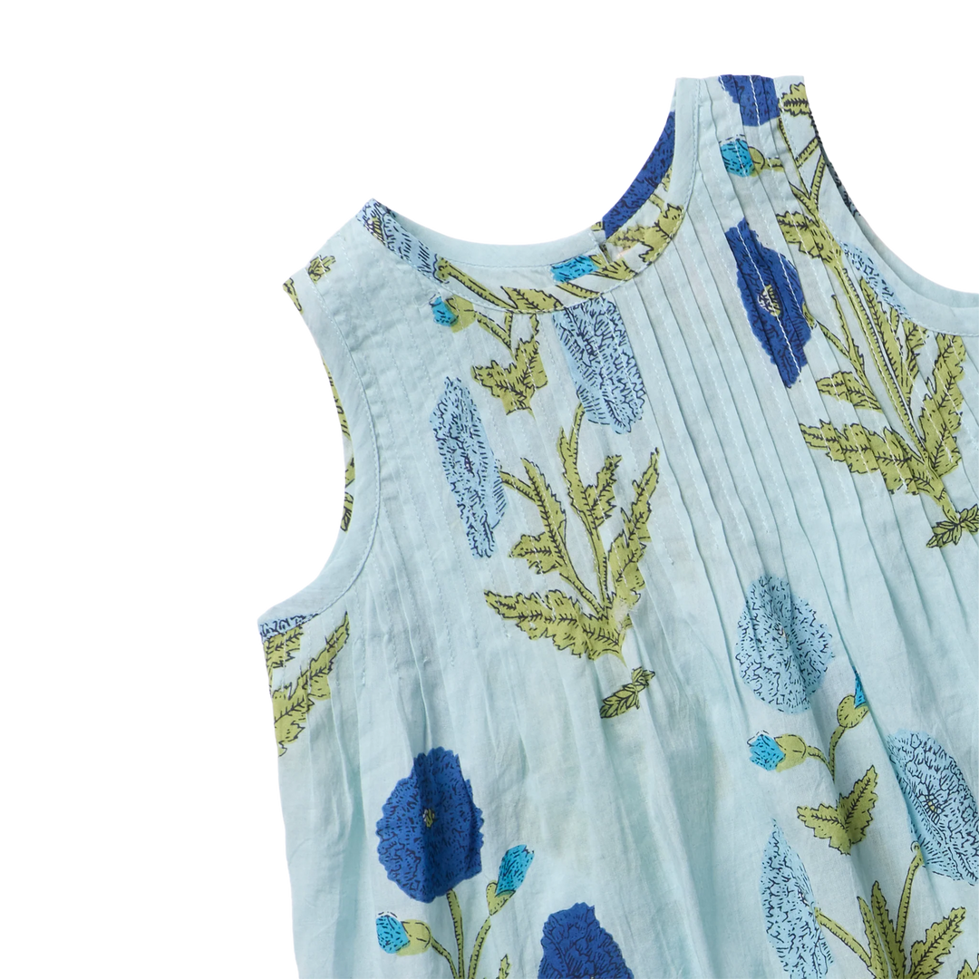 Jaipur 2pc Set Blue Dandelion