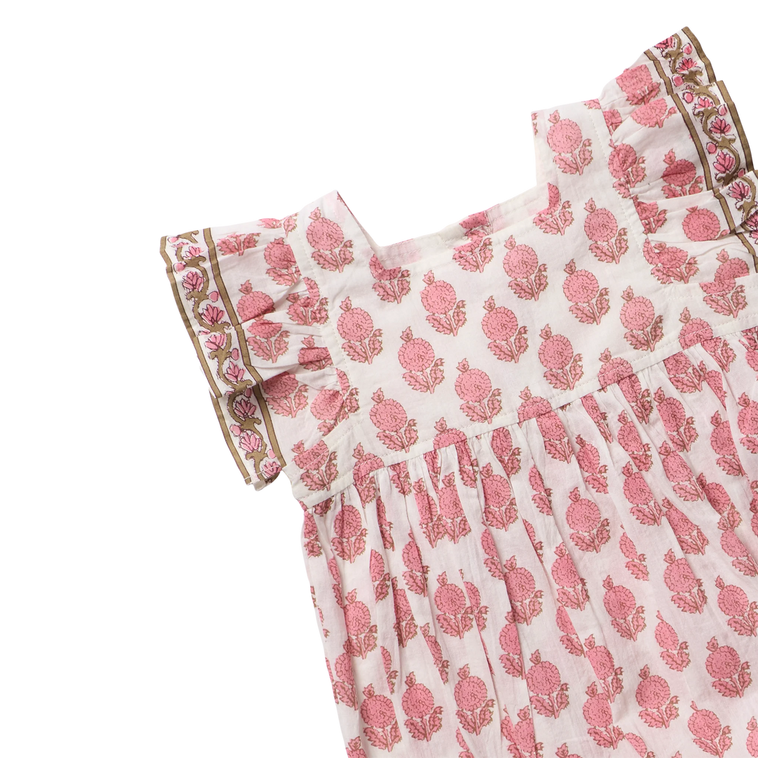 Elsie Bubble Pink Dahlia Floral