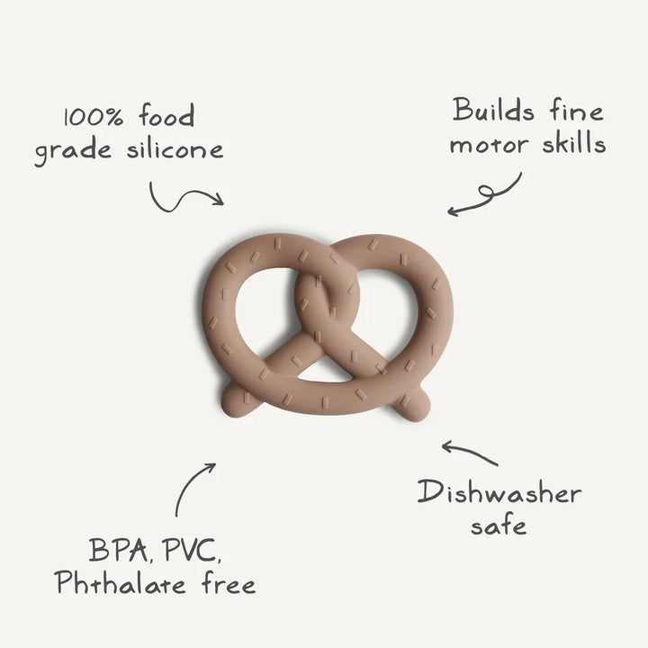 PRETZEL TEETHER natural