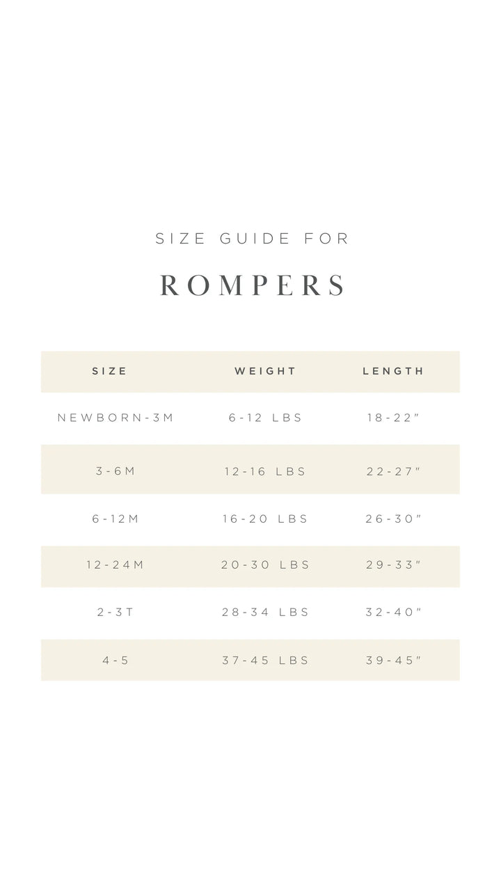 LOU LOU Bubble Romper • Lottie